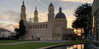 The University of California, San Francisco at sunset. Credit: Jallen8307 via Wikimedia Commons