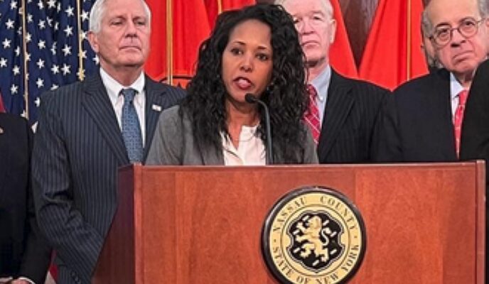 Mazi Melesa Pilip, County Legislator District 10. (courtesy