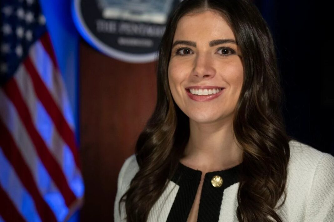 Kingsley Wilson, Pentagon press secretary. Credit: U.S. Department of Defense.