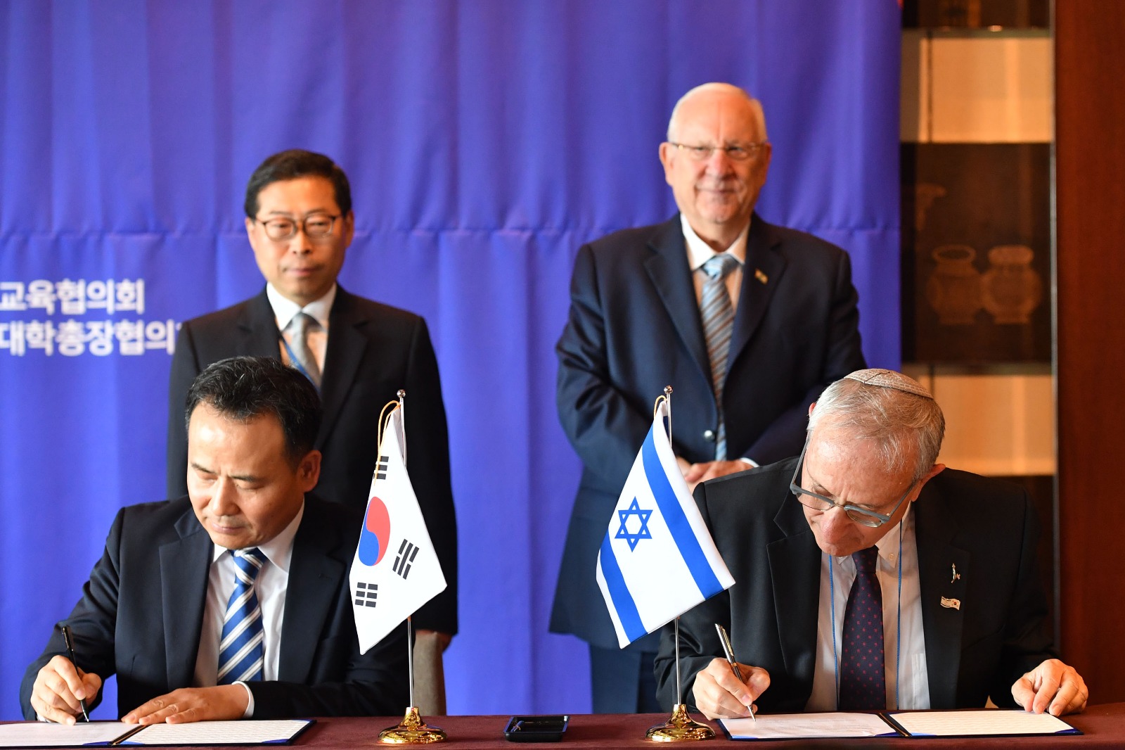 President Rivlin’s official visit to the Republic of South Korea Photo credit Kobi Gideon GPO