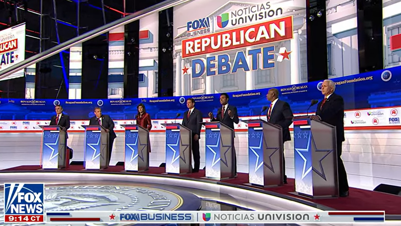 GOP Candidates Brawl Over China, Border In 2nd Debate - The Jewish Voice