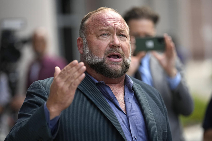 Alex Jones is suing to block the sale of his Infowars media company to satirical newspaper The Onion, which emerged as the winning bidder in a bankruptcy auction last week.