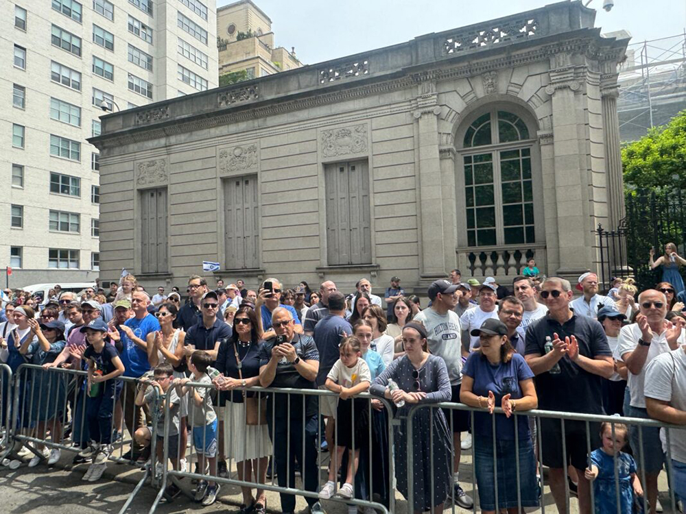 Upfront At The NYC 2024 Israeli Day Parade On 5th Avenue - The Jewish Voice