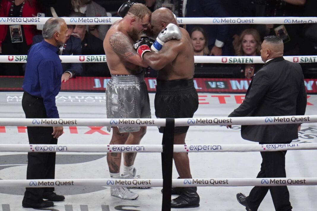 Jake Paul believes he can fight for a championship belt within two years. Mike Tyson didn’t rule out another return to the ring after the 58-year-old former heavyweight champion’s first sanctioned pro bout since 2005.