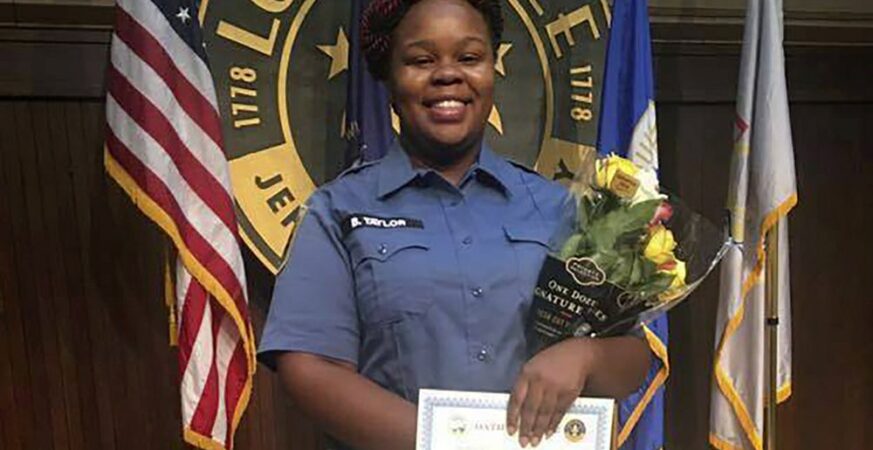 This undated photo provided by Taylor family attorney Sam Aguiar shows Breonna Taylor in Louisville, Ky. (Courtesy of Taylor Family attorney Sam Aguiar via AP, File
