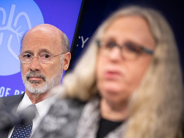 Governor Tom Wolf listening aa Secretary of Health Dr. Rachel Levine speaks to reporters. Governor Tom Wolf and Secretary of Health Dr. Rachel Levine provided an update on the coronavirus known as COVID-19 and outline ongoing efforts to mitigate the virus in Pennsylvania. The Department of Health anticipates that there will be more Pennsylvanians who test positive for COVID-19 in the coming days and weeks and it is important for residents to know the commonwealth is prepared and to be prepared themselves. People have a higher chance of testing positive for COVID-19 if they have traveled to a country or state with known community outbreaks or have come in contact with someone who has the virus. The Wolf Administration is working with the health care community across Pennsylvania to keep them informed, consult on patient testing, and ensure they have the resources they need to care for patients. March 16, 2020 – Harrisburg Pa