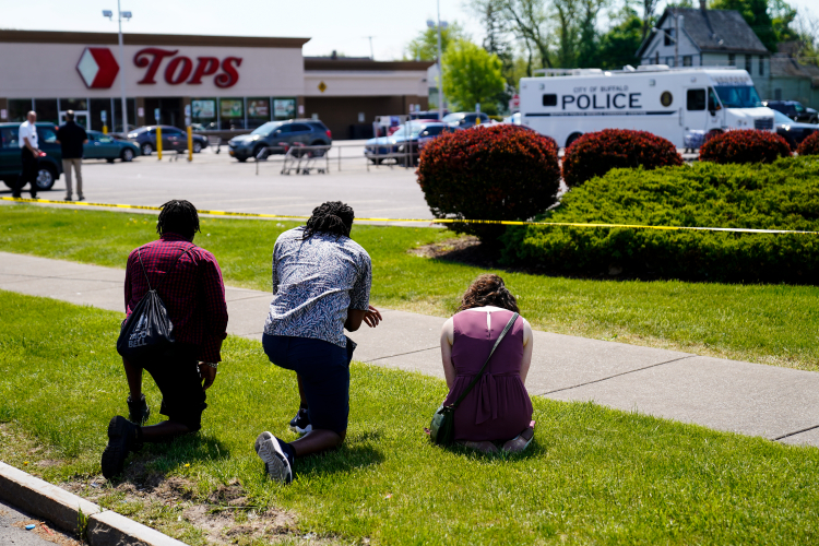 Buffalo Supermarket Shooting ” (AP Photo/Matt Rourke)