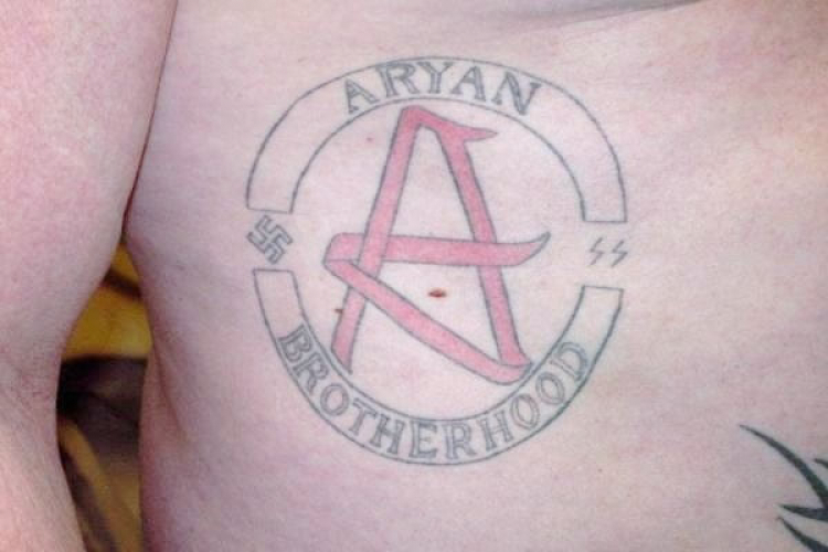 Prison gang tattoo U.S. Department of Justice/Wikimedia