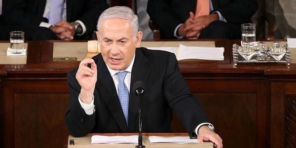 Netanyahu speaks to Congress on March 3, 2015
