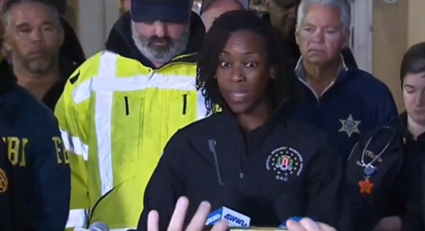 “This is not a terrorist event. What it is right now is there improvised explosive devices that was found, and we are working on confirming if this is a viable device or not,” the FBI said initially. “As Chief Kirkpatrick said, we’re asking everyone to stay away from Bourbon Street,” the FBI continued, sparking confusion.