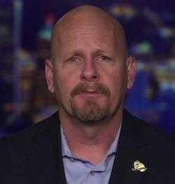 LAPD detective Jamie McBride in a Fox News interview (Video screenshot)
